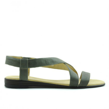 Dámské sandály 5010 khaki perleťové