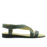 Dámské sandály 5010 khaki perleťové