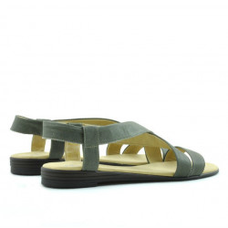 Dámské sandály 5010 khaki perleťové