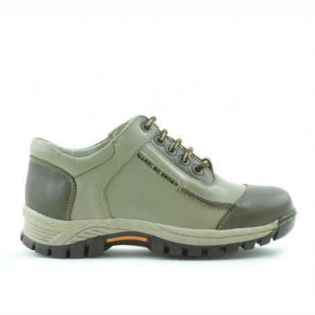 Dětské boty 137 khaki+béžové