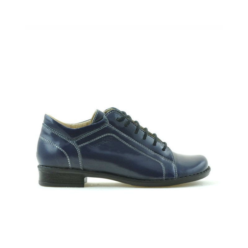 Dětské boty 122 lak indigo