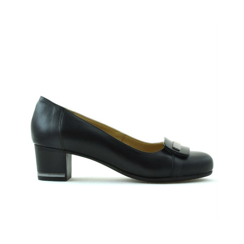Dámské ležérní / elegantní boty 654 černé