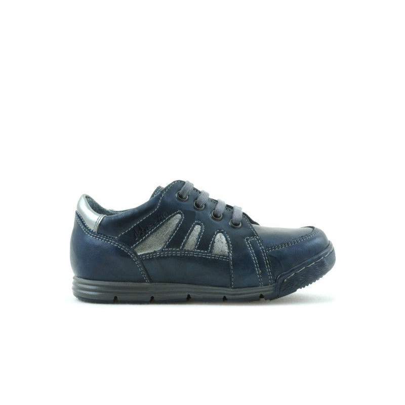 Dětské boty 04c indigo+šedá