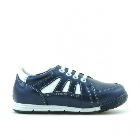 Dětské boty 04c indigo+bílá