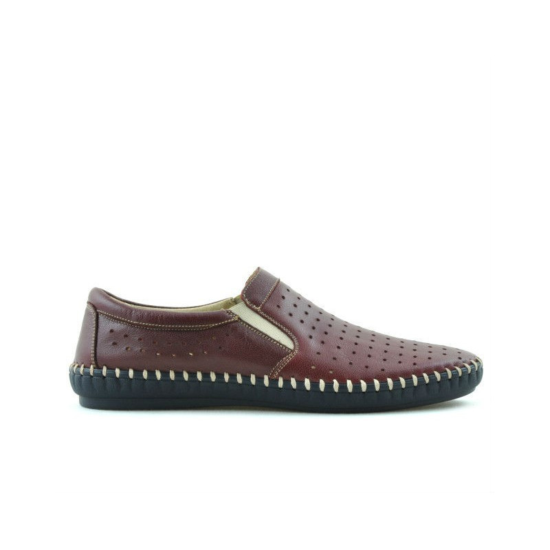 Pánské mokasíny 820 bordo