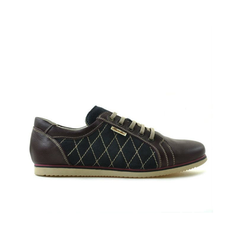 Dámské sportovní boty 648 bordo+indigo