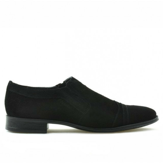 Elegantní boty pro dospívající 389 černý velur