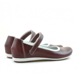Dětské boty 151 bordo