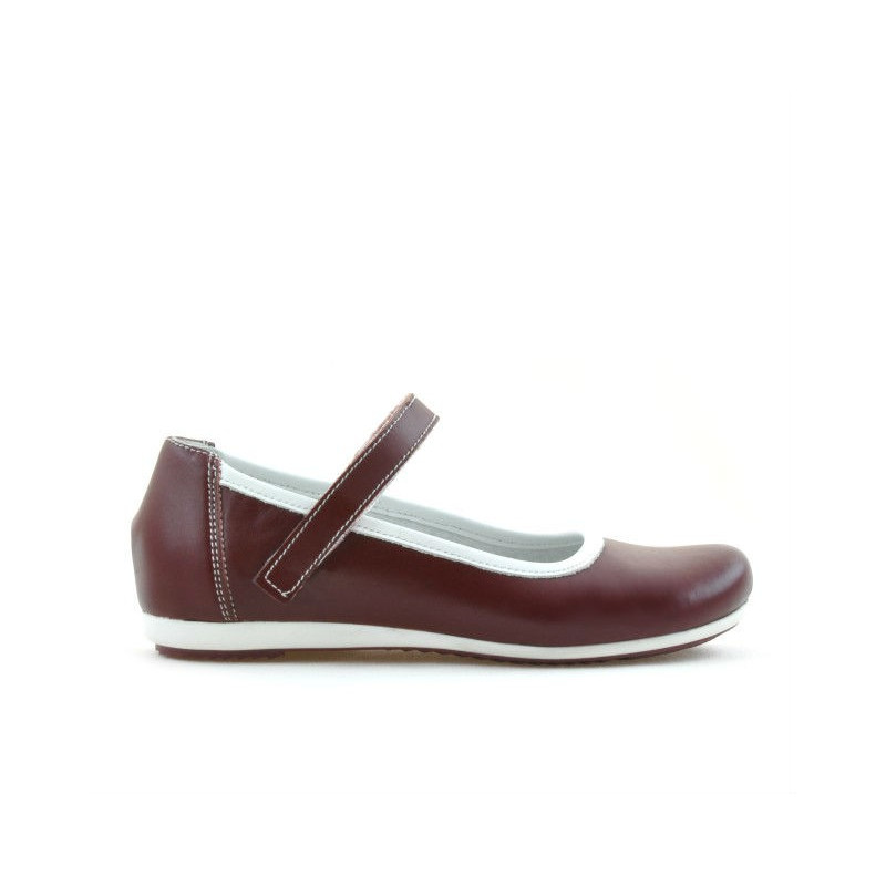 Dětské boty 151 bordo
