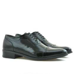 Elegantní pánské boty 802 černý lak