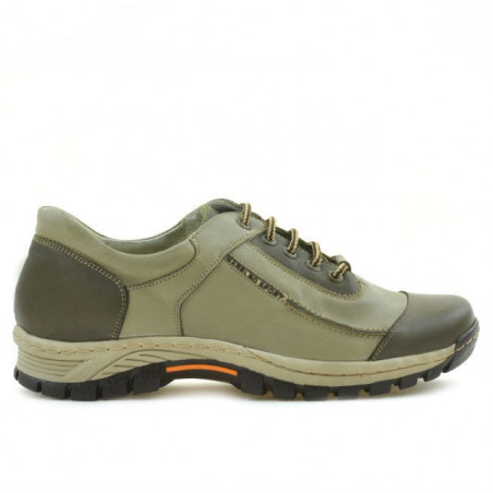 Sportovní boty pro teenagery 313 khaki+béžové