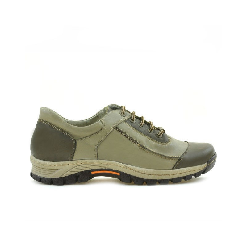 Sportovní boty pro teenagery 313 khaki+béžové