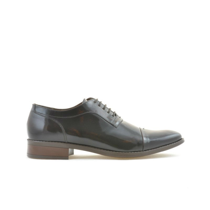 Elegantní pánské boty 802 A hnědá