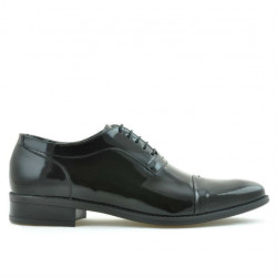 Elegantní pánské boty 802 černý lak