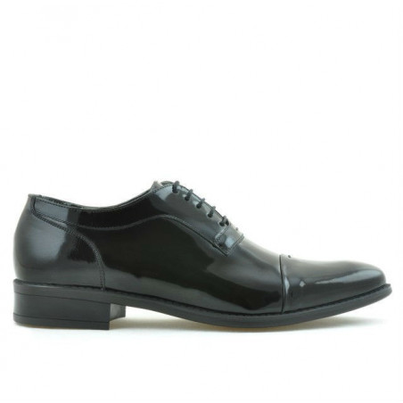 Elegantní pánské boty 802 černý lak