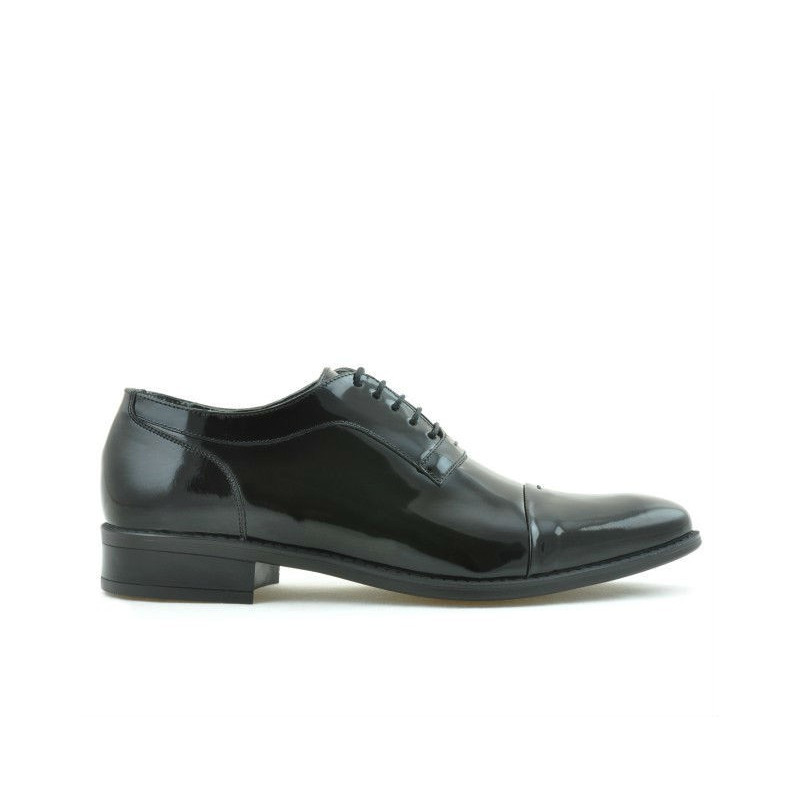 Elegantní pánské boty 802 černý lak