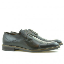 Elegantní pánské boty 814 A hnědé