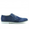 Pánská elegantní/neformální obuv 746 indigo velur
