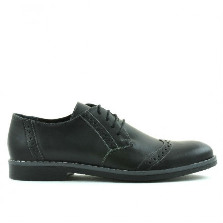 Pánské neformální / elegantní boty 746 černé