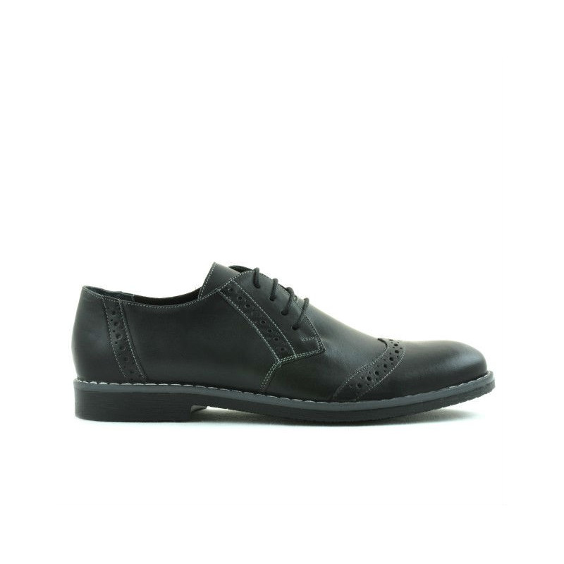 Pánské neformální / elegantní boty 746 černé