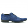Pánské volnočasové / elegantní boty 738 indigo velur