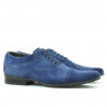 Pánské volnočasové / elegantní boty 738 indigo velur
