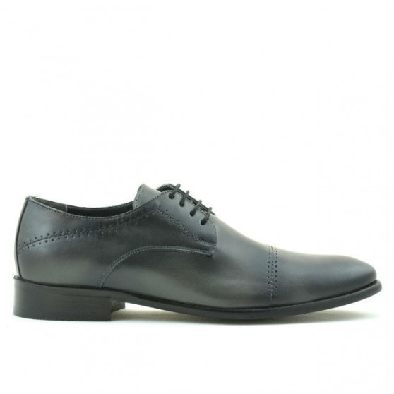 Elegantní pánské boty 822 a šedé