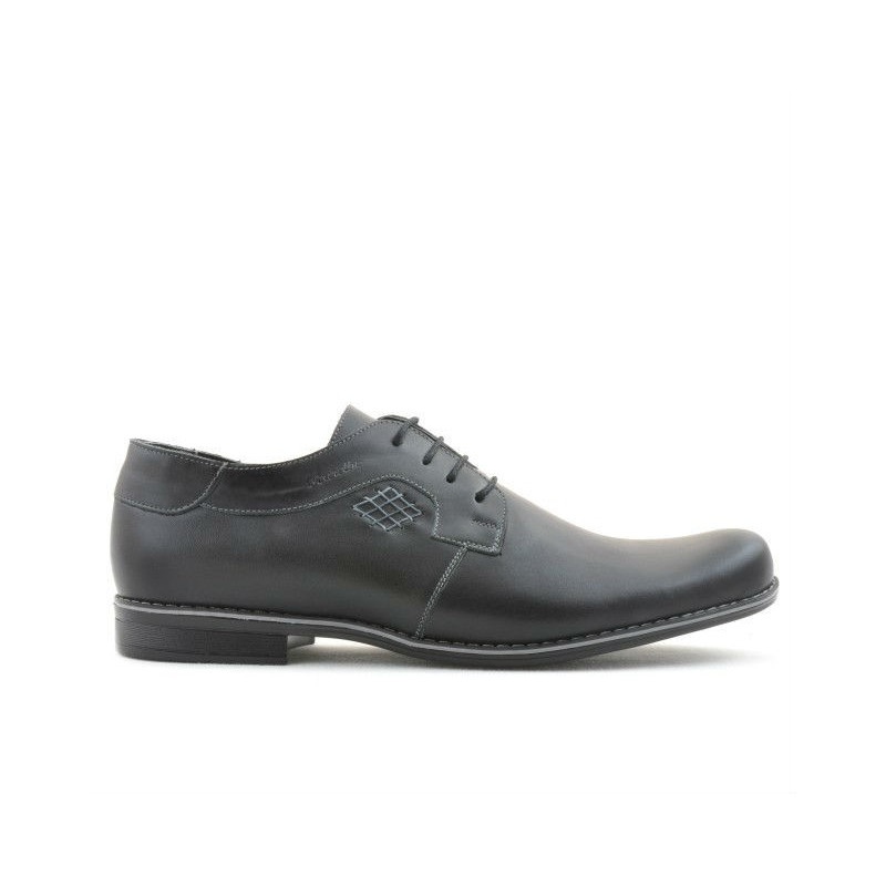 Pánská ležérní / elegantní obuv 730 černá