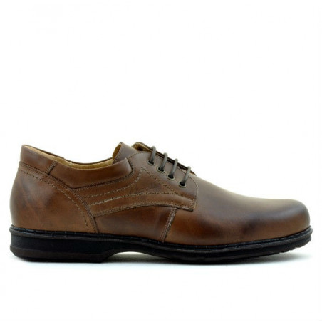 Pánské ležérní / elegantní boty 854 hnědé