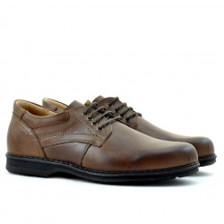 Pánské ležérní / elegantní boty 854 hnědé
