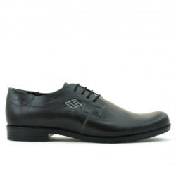 Pánské casual / elegantní boty (velké velikosti) 730m černá