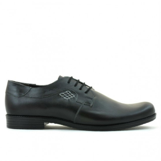 Pánské casual / elegantní boty (velké velikosti) 730m černá