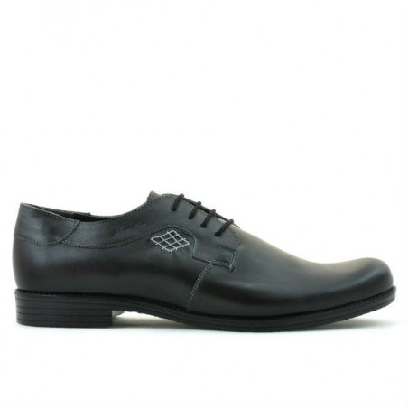 Pánské casual / elegantní boty (velké velikosti) 730m černá