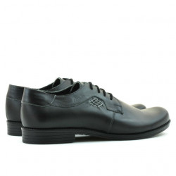 Pánské casual / elegantní boty (velké velikosti) 730m černá