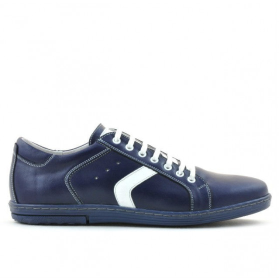 Pánské sportovní boty 809 indigo+bílá