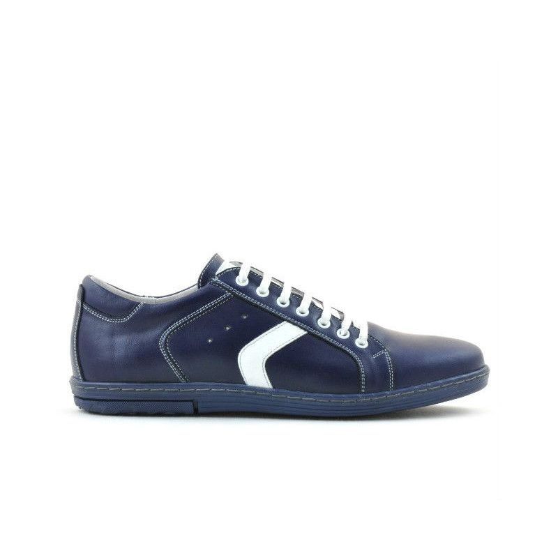 Pánské sportovní boty 809 indigo+bílá