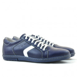Pánské sportovní boty 809 indigo+bílá