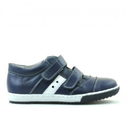 Dětské boty 134 indigo+bílá
