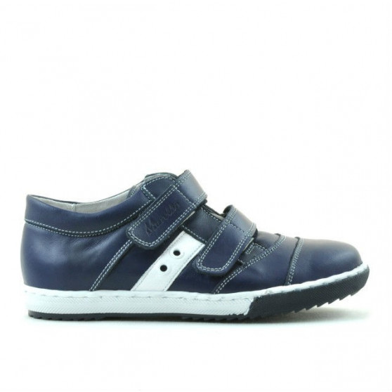 Dětské boty 134 indigo+bílá