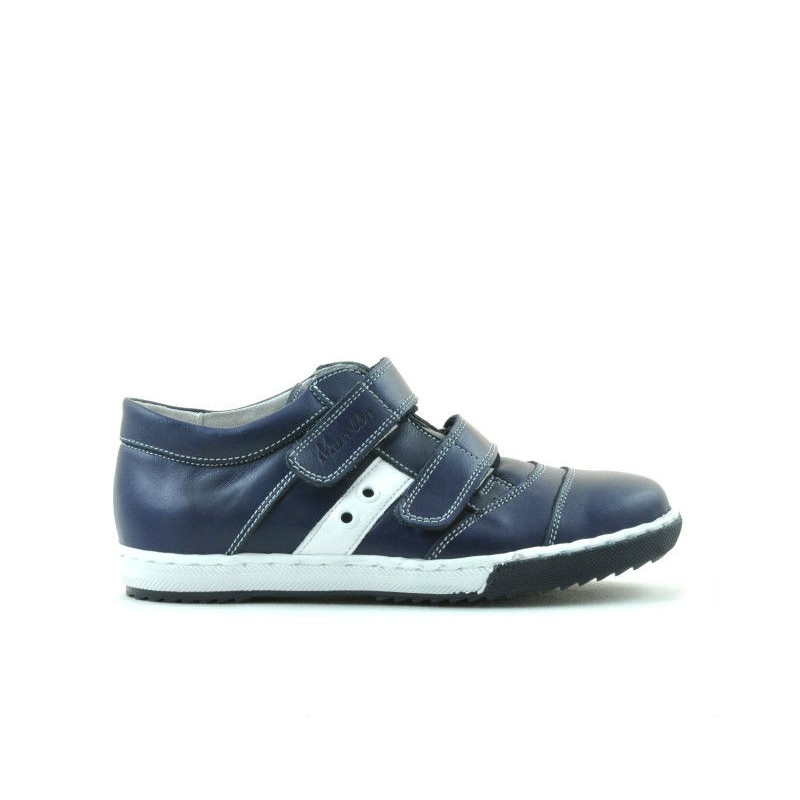 Dětské boty 134 indigo+bílá