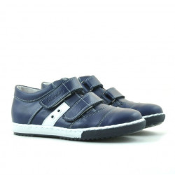 Dětské boty 134 indigo+bílá