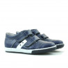 Dětské boty 134 indigo+bílá