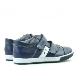 Dětské boty 134 indigo+bílá