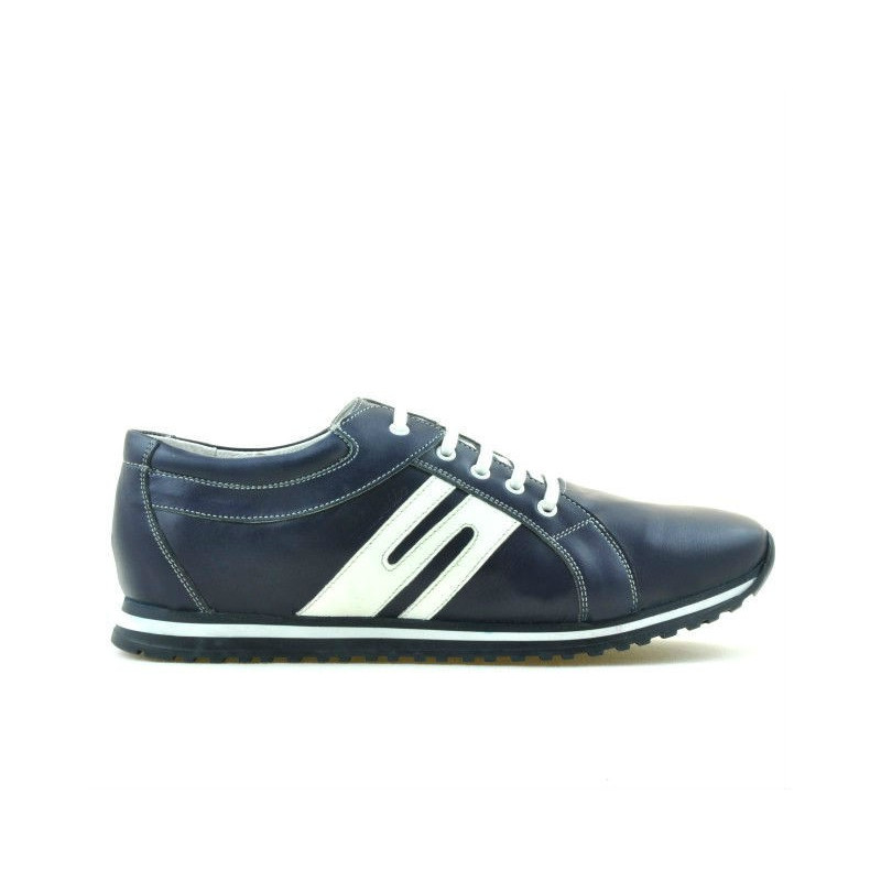Pánské sportovní boty 768 indigo+bílá