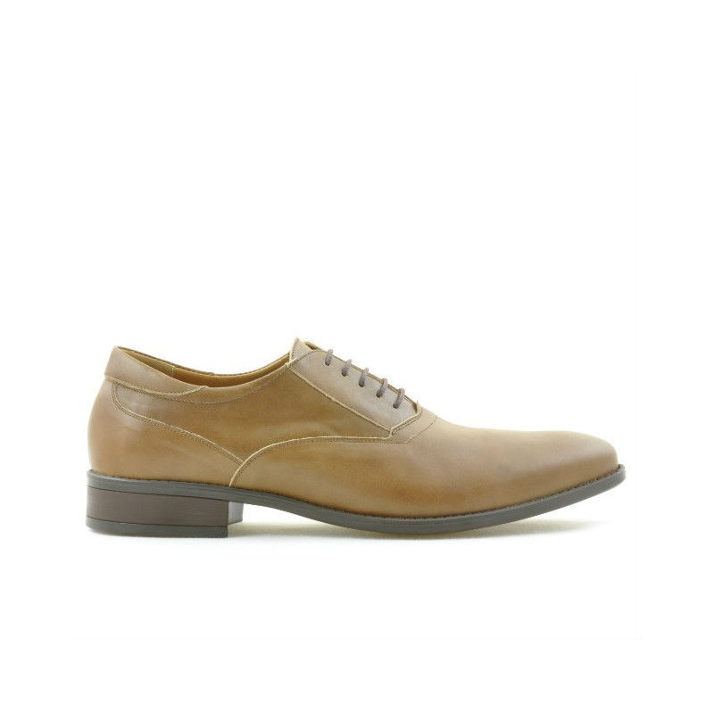 Elegantní pánské boty 804 hnědé