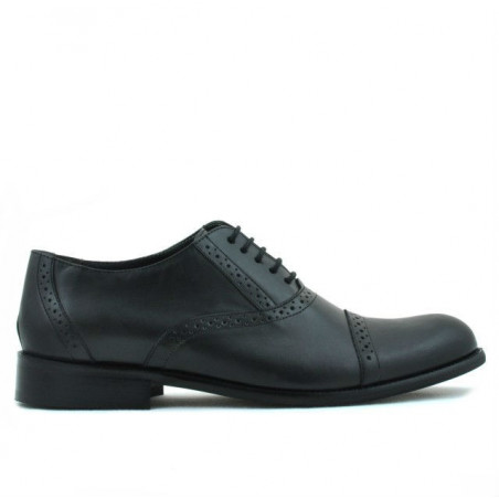 Elegantní pánské boty 801 černé