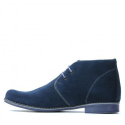 Teenagerské boty 464 indigo velur