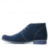 Teenagerské boty 464 indigo velur