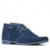 Teenagerské boty 464 indigo velur