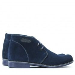 Teenagerské boty 464 indigo velur
